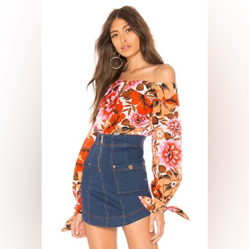 Alice McCall Love Me Off The Shoulder Blouse